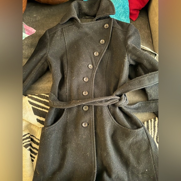 2040131 Grey Military Style Wool Coat main image 0